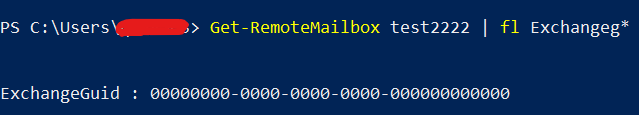 Office 365 mailbox does not exist