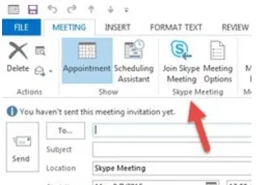 Skype for business delegate