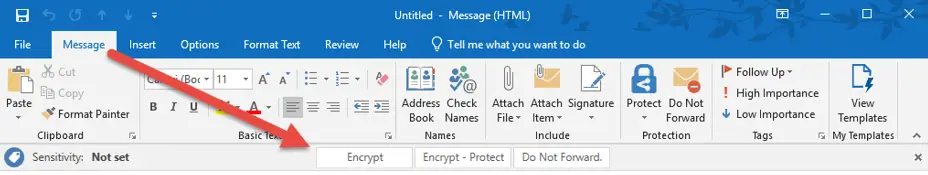 encrypting office 365 emails